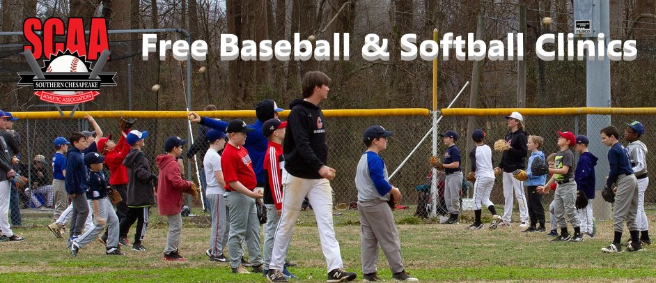 Free Baseball & Softball Clinics!